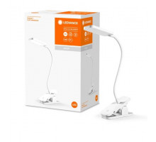 Настільна лампа LEDVANCE 5W 4000K PANAN CLIP SQUARE DIM USB WT 4х1 акумуляторна 4058075747883
