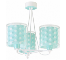 Дитяча люстра DALBER 41007H 3 Light Hanging Lamp Dots Green