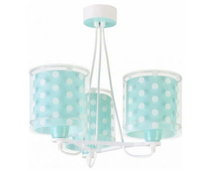 Дитяча люстра DALBER 41007H 3 Light Hanging Lamp Dots Green
