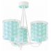 Дитяча люстра DALBER 41007H 3 Light Hanging Lamp Dots Green