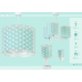 Дитяча люстра DALBER 41007H 3 Light Hanging Lamp Dots Green