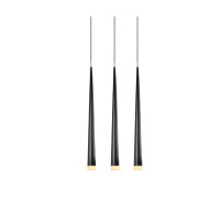 Люстра AZZARDO STYLO 3 BK AZ0118
