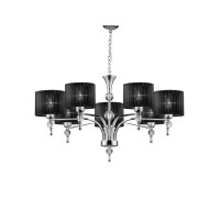 Люстра AZZARDO IMPRESS 7 BK AZ0500