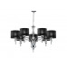 Люстра AZZARDO IMPRESS 7 BK AZ0500