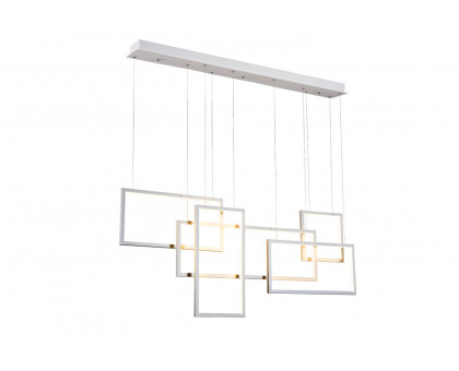 Люстра AZZARDO QUADRATUS WH AZ2851