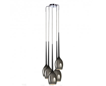 Люстра AZZARDO IZZA 5 AZ2939 SMOKY
