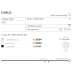 Точковий світильник AZZARDO CARLO AZ4141