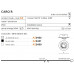 Точковий світильник AZZARDO CARO R AZ2430