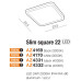 Точковий світильник AZZARDO SLIM 15 S IP44 4000K AZ4331