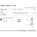 Світильник трековий AZZARDO JERRY  TRACK 1LINE WH AZ4667