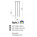 Люстра AZZARDO STYLO 3 CH AZ0133