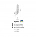 Люстра AZZARDO STYLO 5 CH AZ0134
