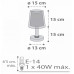 Детская настольная лампа DALBER 81211E Stars Grey