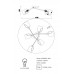 Люстра FREYA ISABELLA FR5095CL-06G, VM5095CL-06G, VASMAR, vasmar