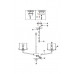 Люстра FREYA KAREN FR5096PL-05CH, VM5096PL-05CH, vasmar, VASMAR