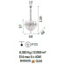 Люстра IDEAL LUX 035635