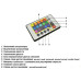 LED RGB контролер для LED стрічки 12A, 12V + інфрачервоний пульт на 24 кнопки