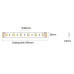 LED стрічка COLORS 60-5050-24V-IP33 18W RGBLWW 5м (D560RGBLWW-24V-12mm)