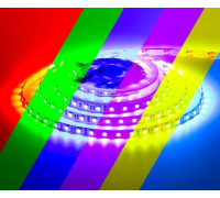 LED стрічка RGB 12V 14.4W/m, smd5050 60LED/м IP20