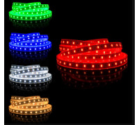 LED стрічка RGBW 12V 14.4W/m, smd5050 60LED/м IP20