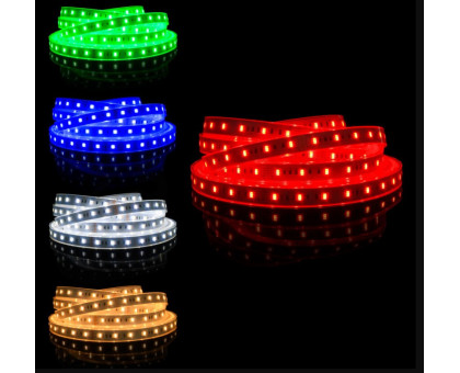 LED стрічка RGBW 12V 14.4W/m, smd5050 60LED/м IP20
