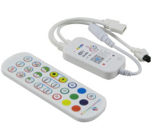 LED RGB-контролер 6A, 5-24V, Tuya WI-FI музичний Tuya Smart LED WI-FI