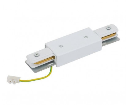 З'єднувач NOWODVORSKI 10225 PROFILE POWER STRAIGHT CONNECTOR WHITE CN