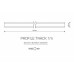 Шина трекова NOWODVORSKI 9450 PROFILE TRACK