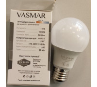 LED Лампа VASMAR VM2-A2E27cold11W нейтральный белый свет
