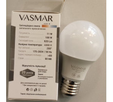LED Лампа VASMAR VM2-A2E27cold11W нейтральне біле світло