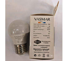 LED Лампа VASMAR VM2-G45E27warm7W тепле світло