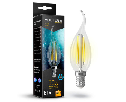LED Лампа VOLTEGA 7132/VG10-CW35E14warm9W-F-Свічка