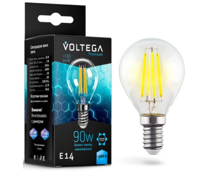 LED Лампа VOLTEGA 7137/VG10-G45E14cold9W Куля