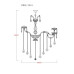 Люстра ZUMA LINE Chateau 17801/10+5