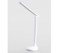 Настільна лампа ZUMA LINE LAMPA WHITE 1913-WH біла, з акумулятором
