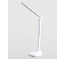 Настільна лампа ZUMA LINE LAMPA WHITE 1913-WH біла, з акумулятором
