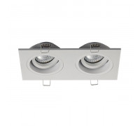 Точковий світильник ZUMA LINE CHUCK DL2 SQUARE 20068-WH
