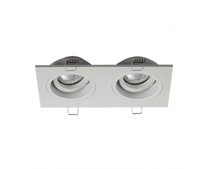 Точковий світильник ZUMA LINE CHUCK DL2 SQUARE 20068-WH