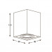 Точковий світильник ZUMA LINE QUADRO 89200-WH