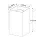 Бра ZUMA LINE SANDY WL SQUARE WALL 92697