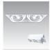 Точковий світильник ZUMA LINE ONEON DL 50-2 94362-WH