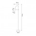 Торшер ZUMA LINE TENSO F18014-GU10-BK