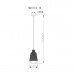 Люстра ZUMA LINE WIRE MD1712-1A-BLACK