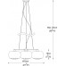 Люстра ZUMA LINE CRYSTAL P0076-03R-F4FZ