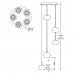 Люстра ZUMA LINE CRYSTAL P0076-05M-B5FZ
