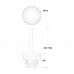 Люстра ZUMA LINE QUASAR P0506-05A-F4AC