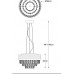 Люстра ZUMA LINE NAICA P0525-04A-F4V6