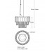 Люстра ZUMA LINE GLADIUS P0535-05B-F4J7
