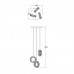 Люстра ZUMA LINE PLATT PL180407-3