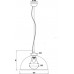 Люстра ZUMA LINE ANTENNE TS-071003P-BKGO